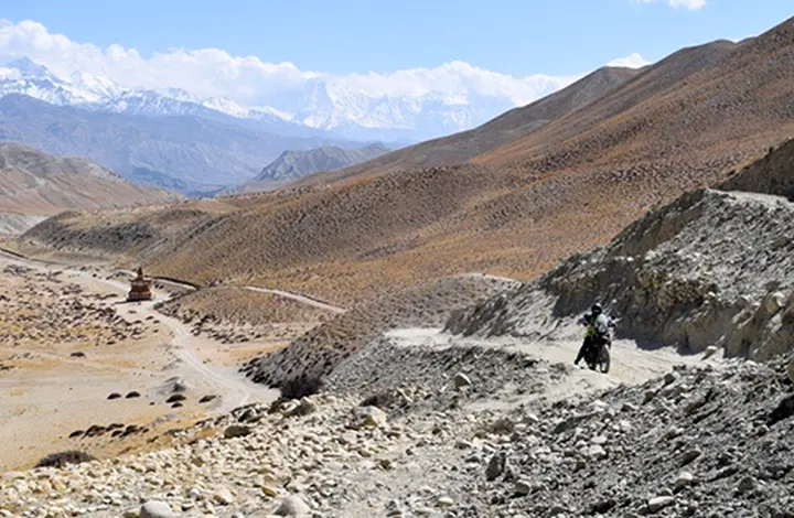Auf dem Bike durch das geheimnisvolle Mustang